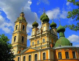 Промышленные высотные работы в храме Благовещения Пресвятой Богородицы