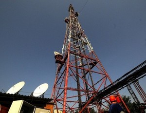 Покраска радиотелебашни