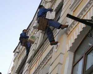 фасадные работы зимой