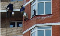 Очистка фасадов от высолов